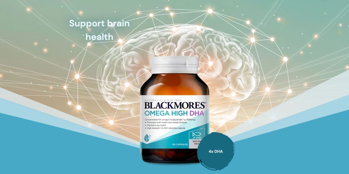 blackmores omega brain high dha fish oil