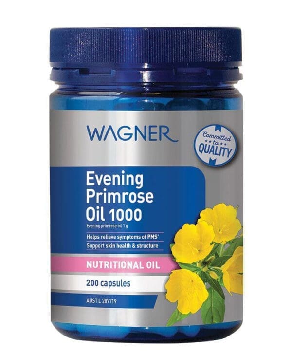 Hoa Anh Thảo Wagner Evening Primrose Oil 1000mg 200 Viên