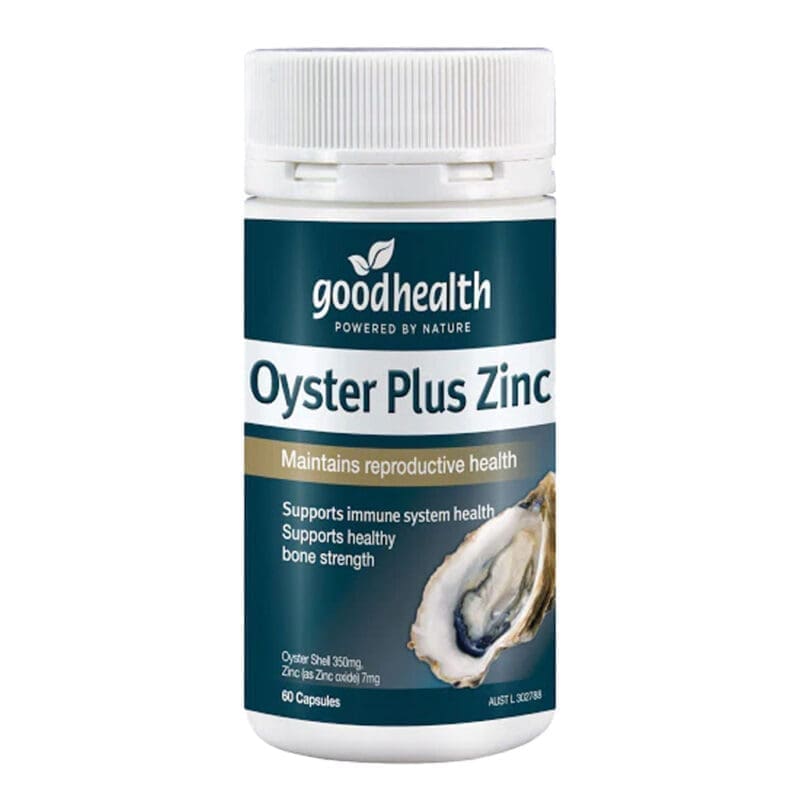 Tinh Chất Hàu Good Health Oyster Plus Zinc 60 Capsules