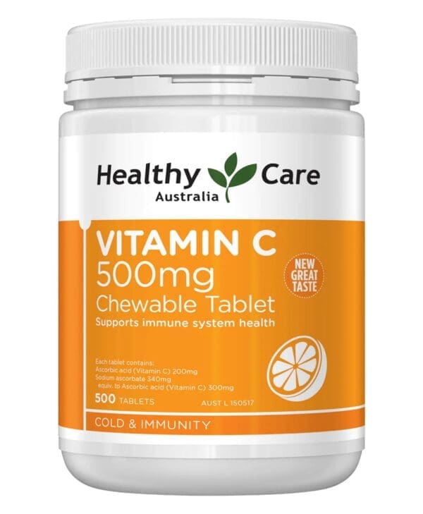 Viên Ngậm Healthy care Bổ Sung Vitamin C 500mg