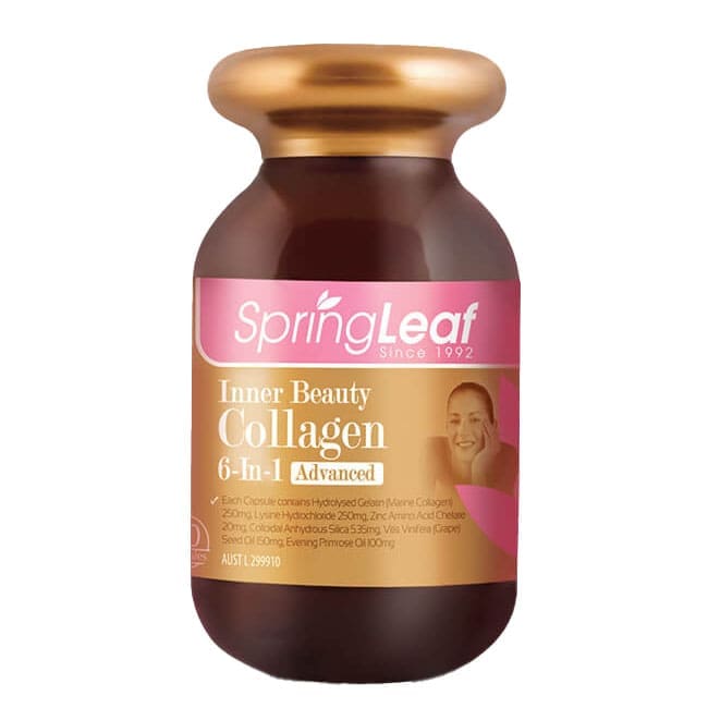 Viên Uống Collagen 6 in 1 Spring Leaf Inner Beauty