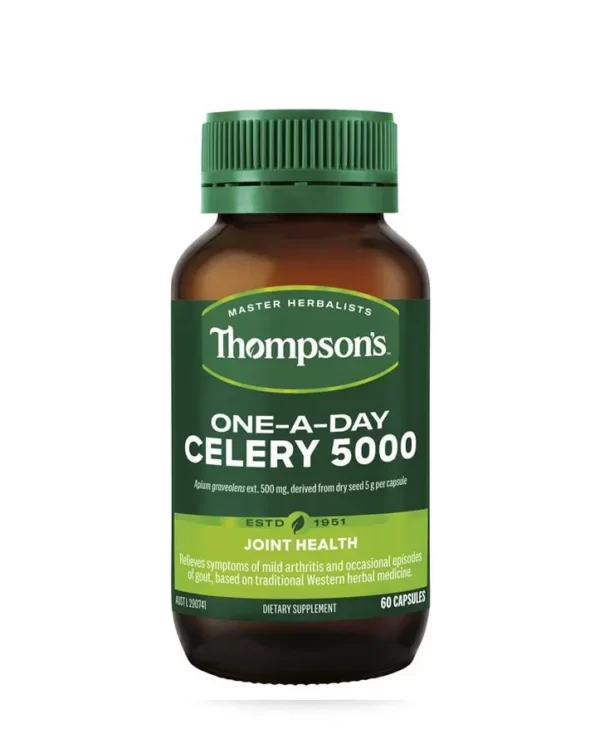 Viên Uống Hỗ Trợ Gút Thompsons Celery 5000g 60 Viên