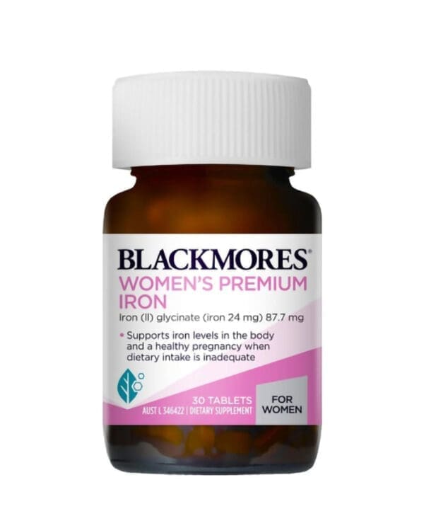 Viên Uống Bổ Sung Sắt Blackmores Women Premium Iron