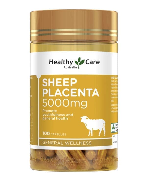 Viên Uống Dưỡng Nhan Healthy Care Sheep Placenta 5000mg
