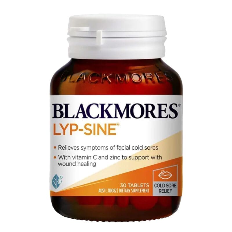 viên uống chống nhiễm trùng miệng blackmores lypsine