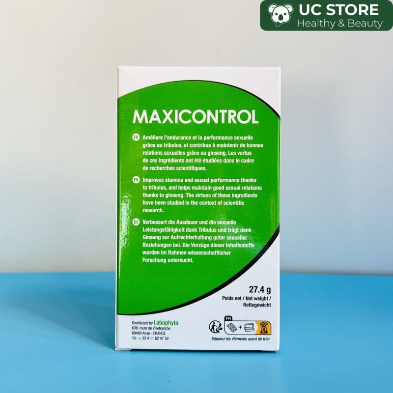 Thuốc Trị Xuất Tinh Sớm Labophyto Maxi Control 60 Viên